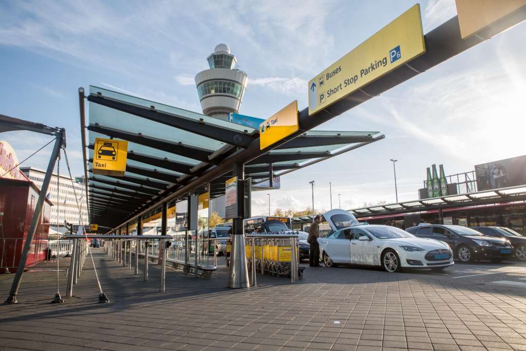 Schipholtaxi's op Schiphol